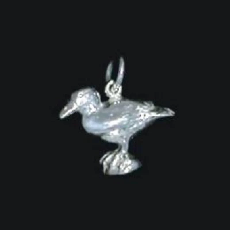Sterling Silver Blue Duck Whio Charm - Image 2