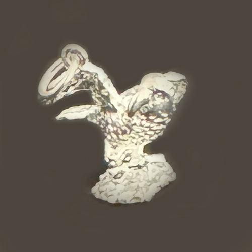 Sterling Silver NZ Kaka Bird Charm - Image 2