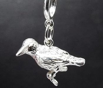 Sterling Silver Kingfisher Charm - Image 4