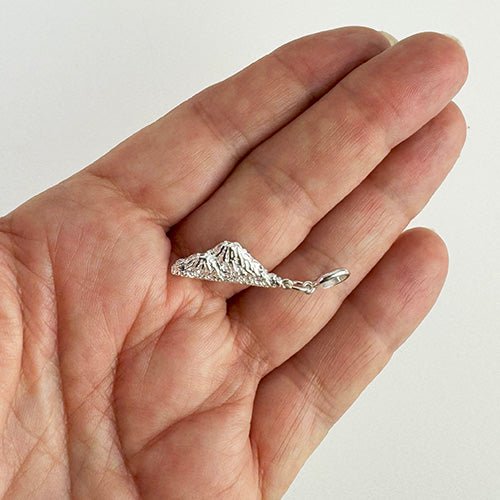 Sterling Silver Mt Taranaki Charm - Image 2