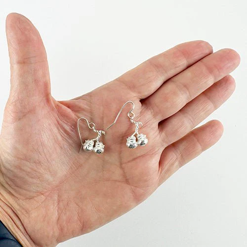 Sterling Silver Poi Charm or Earrings - Image 3