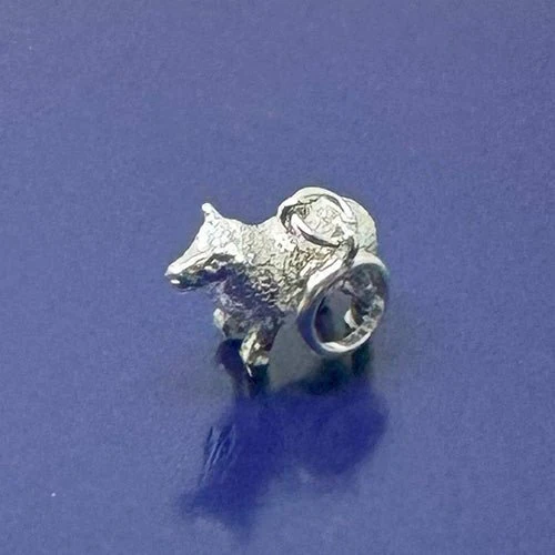 Sterling Silver NZ Sheep Charm - Image 3