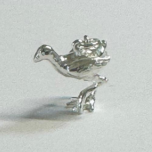 Sterling Silver Takahe Charm