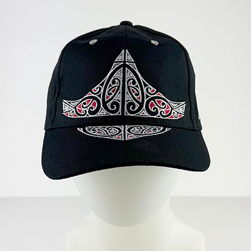 Stunning Maori Cap with Kowhaiwhai Embroidery - Image 3