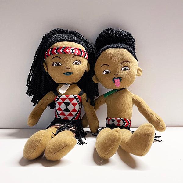Tama the Maori Kapa Haka Soft Toy Doll with Story Card - Image 3