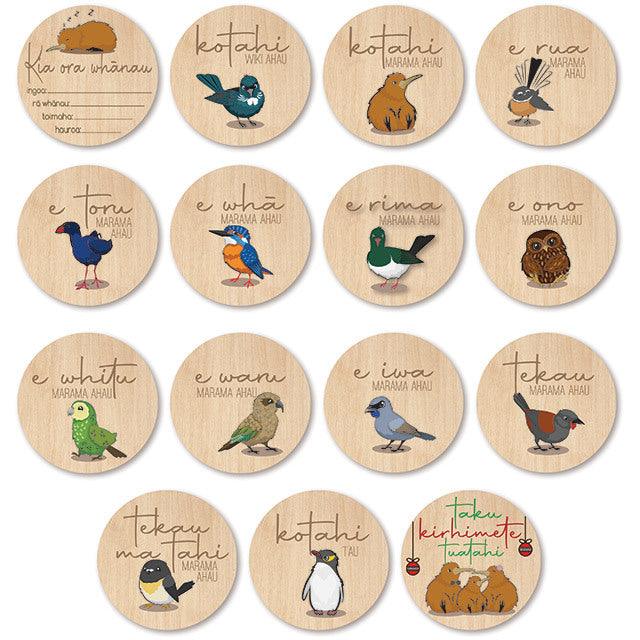Te Reo Maori Baby Milestone Discs for Photography - Image 5