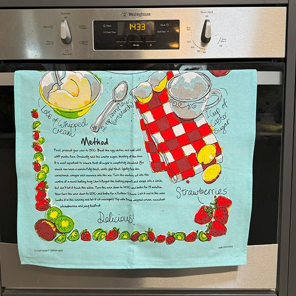 The Must-Have NZ Pavlova Recipe Teatowel - Image 2