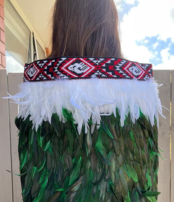 Tuhoe Maori Korowai Kahu Huruhuru - Image 2
