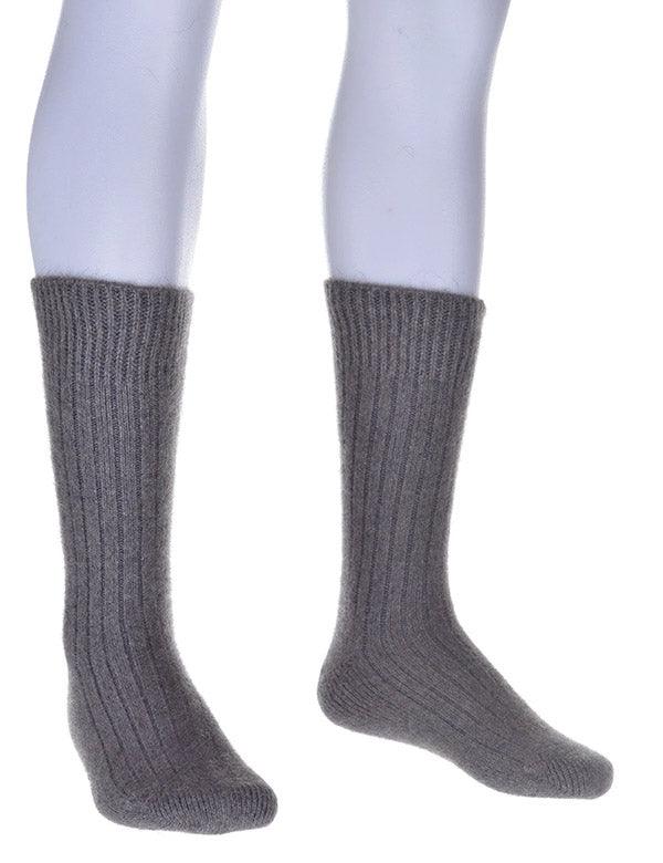 Unisex NZ Possum Merino Silk Rib Socks - Image 3