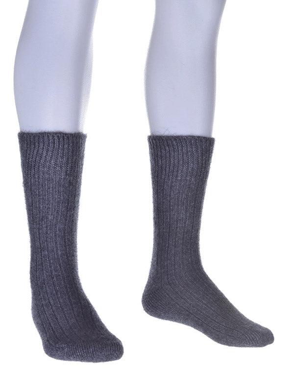 Unisex NZ Possum Merino Silk Rib Socks - Image 6