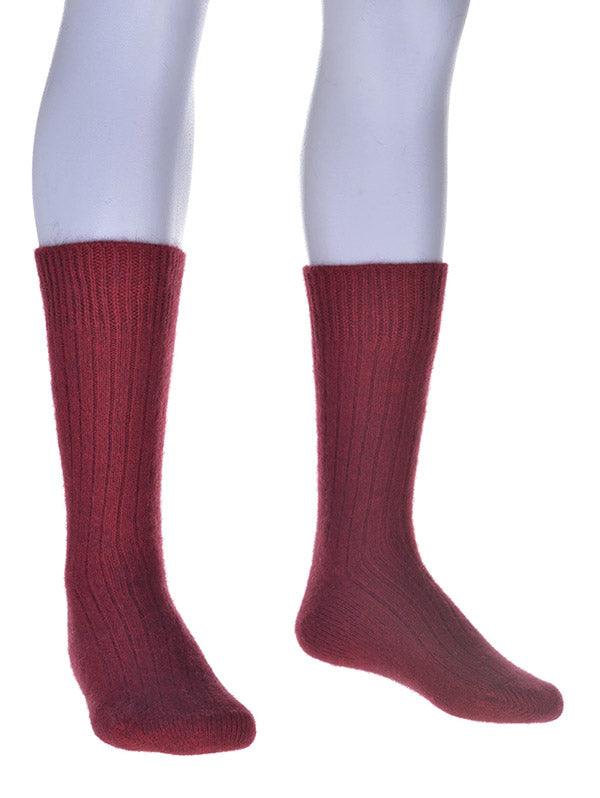 Unisex NZ Possum Merino Silk Rib Socks - Image 7