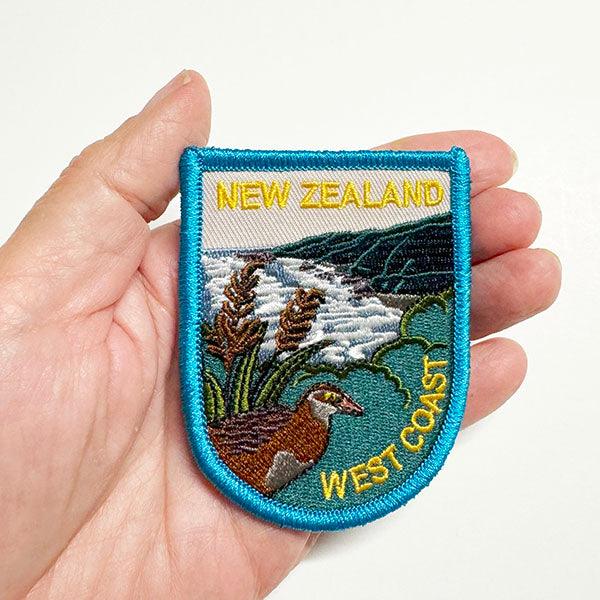 West Coast South Island Iron On Patch - Image 2