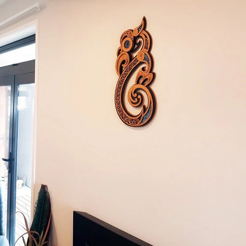 Whopper 56cm Maori Manaia Hanging Wall Art - Image 2