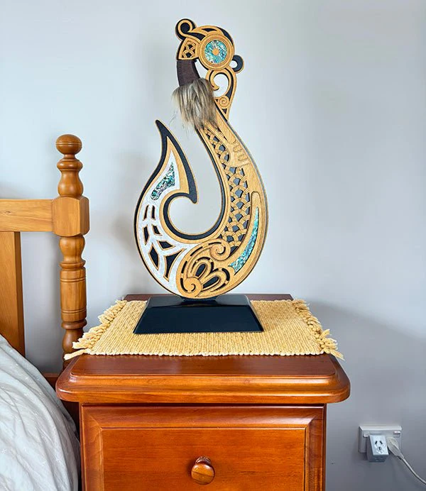 Whopper 60cm Maori Fish Hook Trophy - Image 2